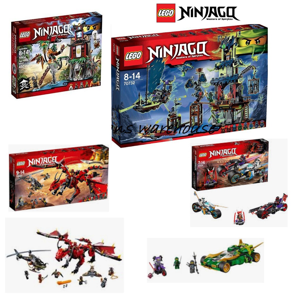 Lego Ninjago Movie Sets FirstbourneDestinys BountyMinfigures MORE