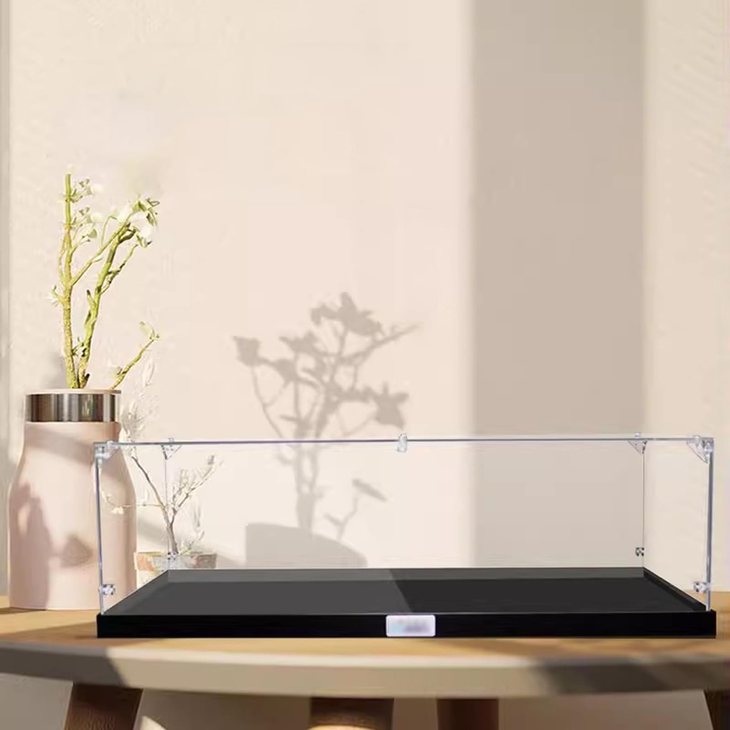 AZIZAT Acrylic Display Case Is Compatible with Lego 42156 Supercar Building Kit Model Collectibles Dustproof Clear Display Box only Storage Box3mm transparent