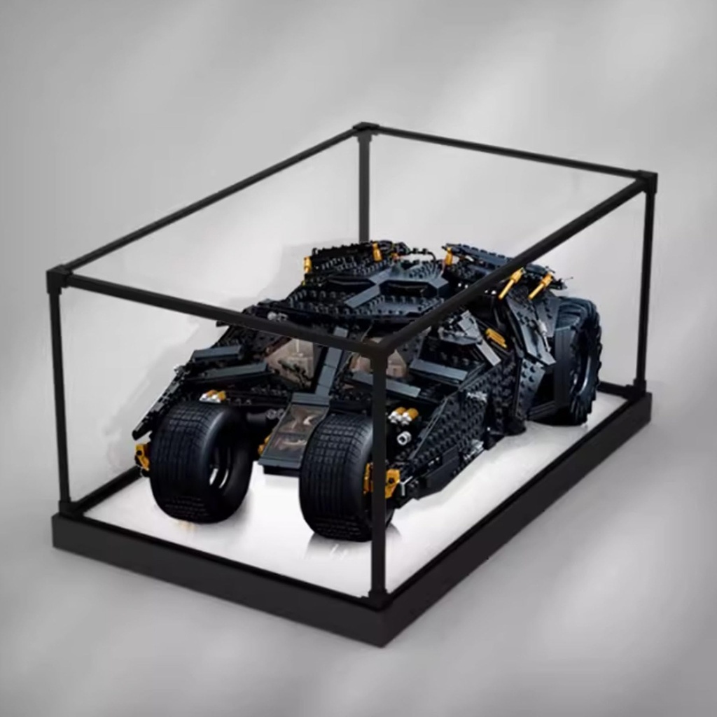 Acrylic Display Clear Collectors Box Compatible with Lego 76240 Batmobile Building Block Model Dust Storage Box Display Box Box Only Style 2