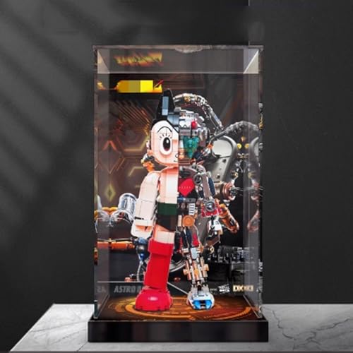 Acrylic Display case for Lego 86203 Dolls Model Dustproof Transparent Collections Display Case Display Box only High Stand Back Spray