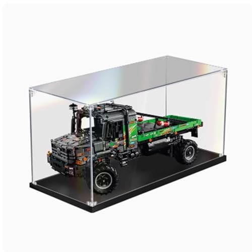 Acrylic Transparent Display Case for Lego 42129 OffRoad Pickup Truck Model Dustproof Transparent Display Case Showcase 216 98 98 inches Display Case Only 3mm