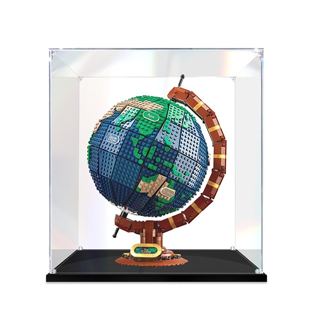 Acrylic Display Box Acrylic Display Case For Lego 21332 Globe Model Transparent Dustproof Display Box 353545cm Model Not Included