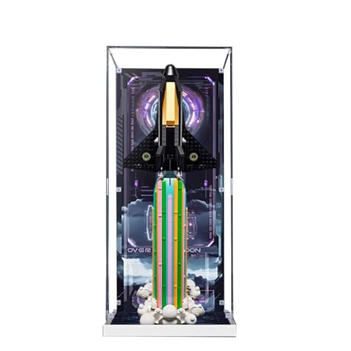 Acrylic Display Case for Lego 10391 MoonCrossing CarnivalDustproof Box Storage Box Transparent Box Display Box Compatible with Lego 10391Only Case No Model Assembled Type