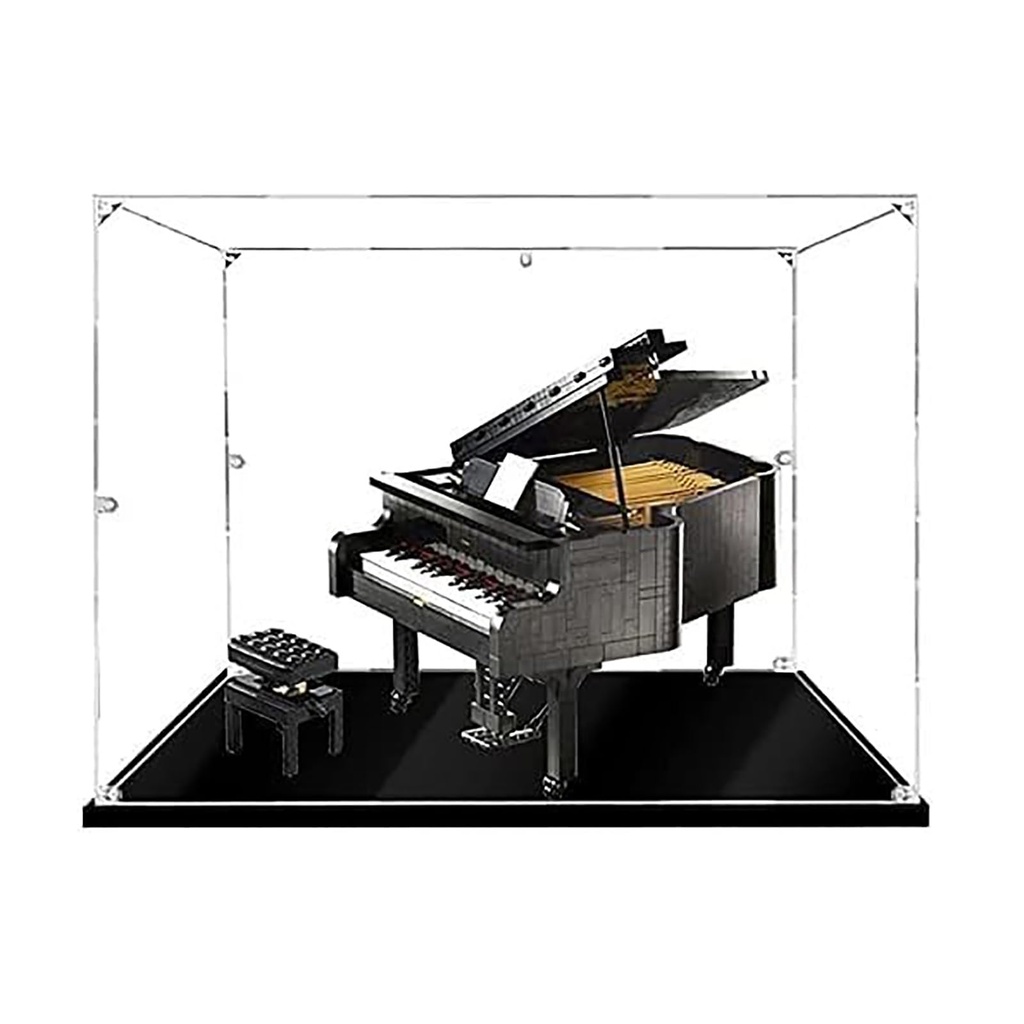 Acrylic Display Box Acrylic Display Case for Lego 21323 Grand Piano model Transparent Dustproof Display Box 454040 cm Model Not Included