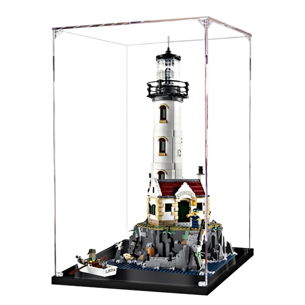 Acrylic Display Box Acrylic Display Case For Lego 21335 Lighthouse Model Transparent Dustproof Display Box 303060cm Model Not Included