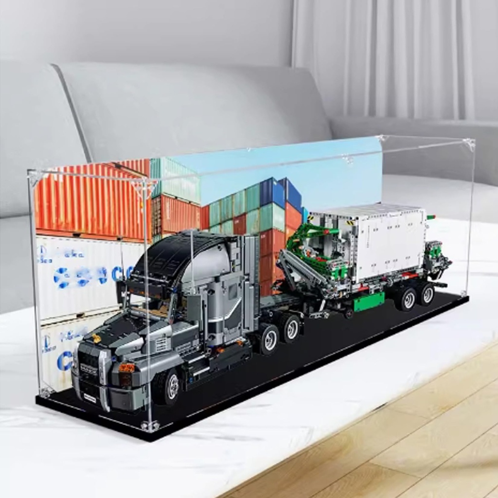 Acrylic Display box for Lego 42078 Truck model Transparent Dustproof Display box Compatible with Lego 42078 construction kit model not included