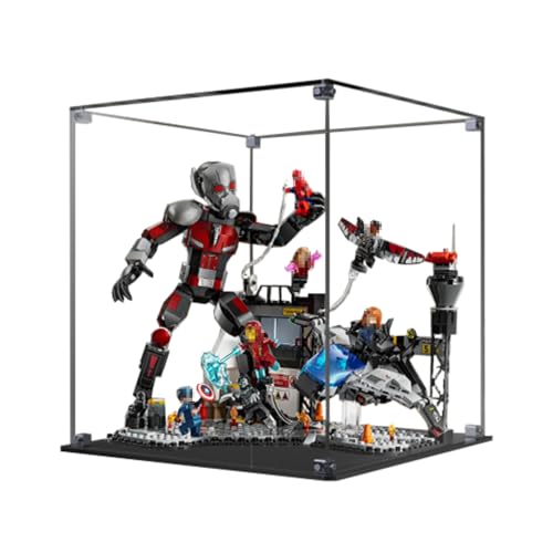 BoHeart Display Box for LEGO 76314 Acrylic Dustproof Transparent Custom Display Case No Model Transparent