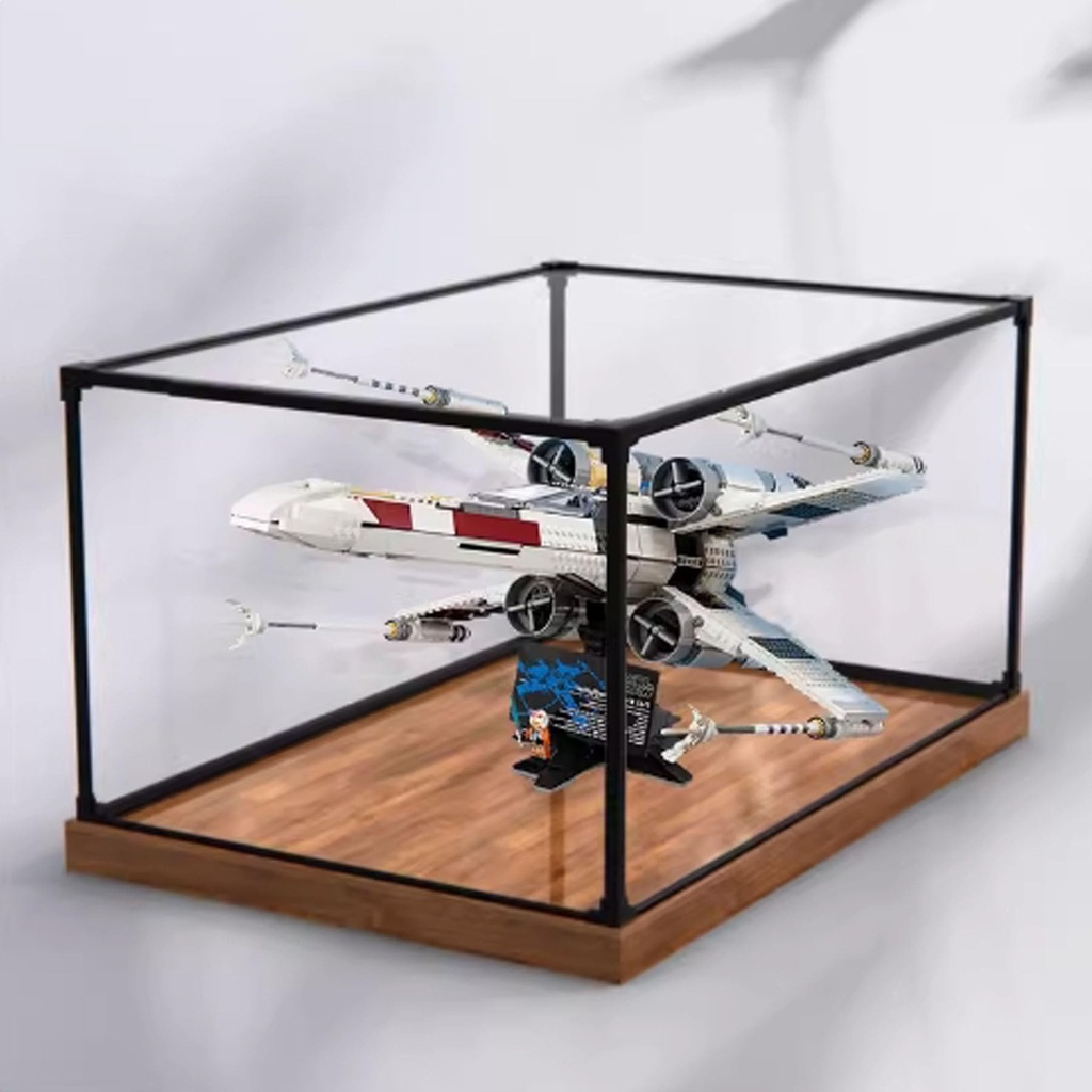 Acrylic Display Clear Collectors Box Compatible with Lego 75355 Starfighter Building Block Model Dust Storage Box Display Box Box Only Style 2
