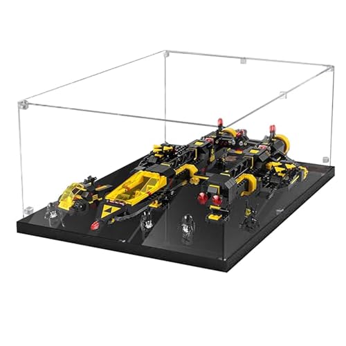 Acrylic Display Box Compatible with Lego 10355 Space Shuttle Kit Collectible Gift Display Box Organizer Box Only Transparent 3 mm