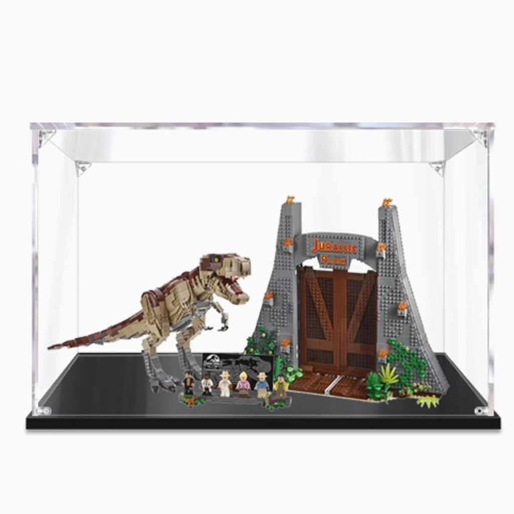 Acrylic Display Box Compatible with Lego 21320 Dinosaur Fossils Dust Box Collectible Gift Display Box Organizer Box Only 2mm