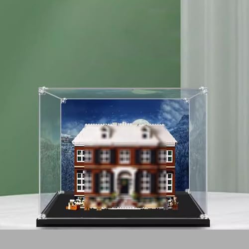 AZIZAT Acrylic Display CaseIts Compatible with Lego 21330 Building Kit Suitable for Model Display Dust Prevention CollectionOnly Display Case Background