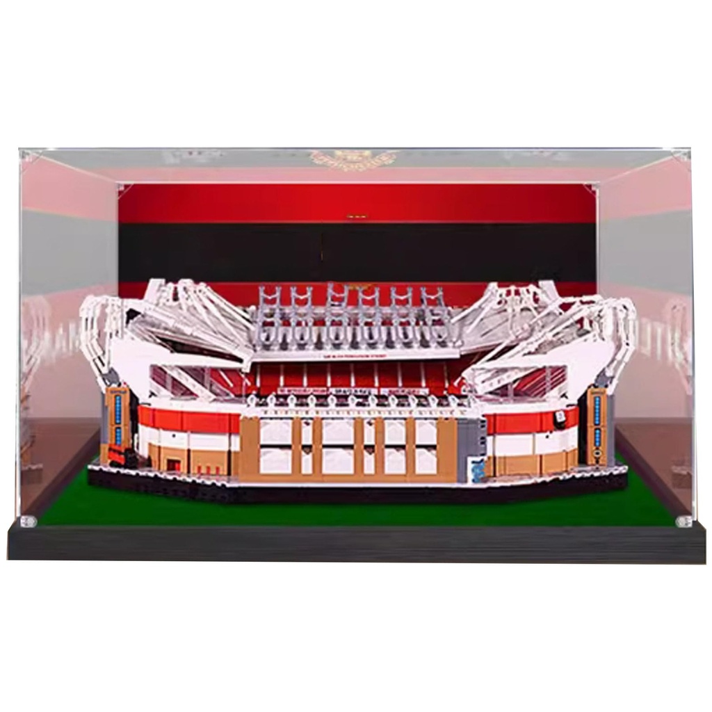 Acrylic Display Box Compatible with Lego 10272 Pitch Model selfAssembling Clear dust Cabinet Collectible Organizer Box only Backgrounds