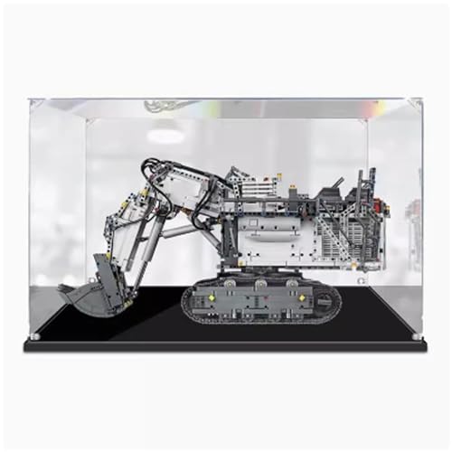 Acrylic Transparent Display Case for Lego 42100 Excavators Model Dustproof Transparent Display Case Showcase295 x 137 x 157 inches Display Case Only 2mm