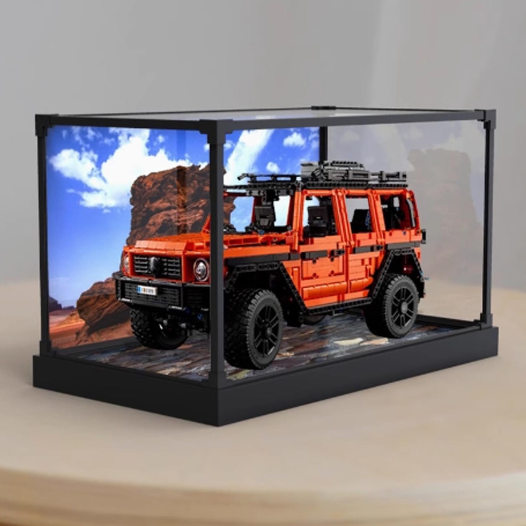 Acrylic Display case for Lego 42177 OffRoad Vehicle Model Dustproof Transparent Collections Display Case Display Box only backspray Model