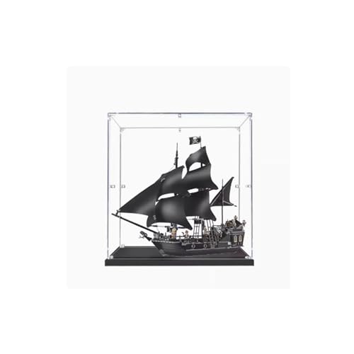 Acrylic Transparent Display Case for Lego 4184 Black Pirate Ship Dustproof Transparent Display Case Showcase244118216 inches Display Case Only 2mm