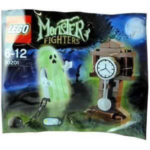 4KIDS Toy Game Great Lego Monster Fighters Ghost 30201 with 31 Pieces Poly Bag Rare Limited Release