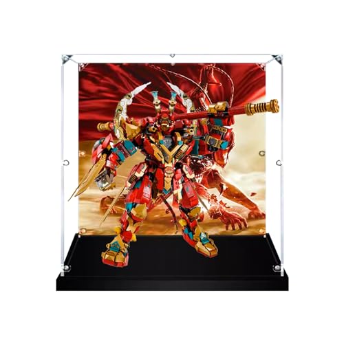 Acrylic Display Case for Lego 80045 Monkey King Ultra Mech Dustproof Transparent Clear Protective Case Compatible with Lego 80045 The model NOT included background 1