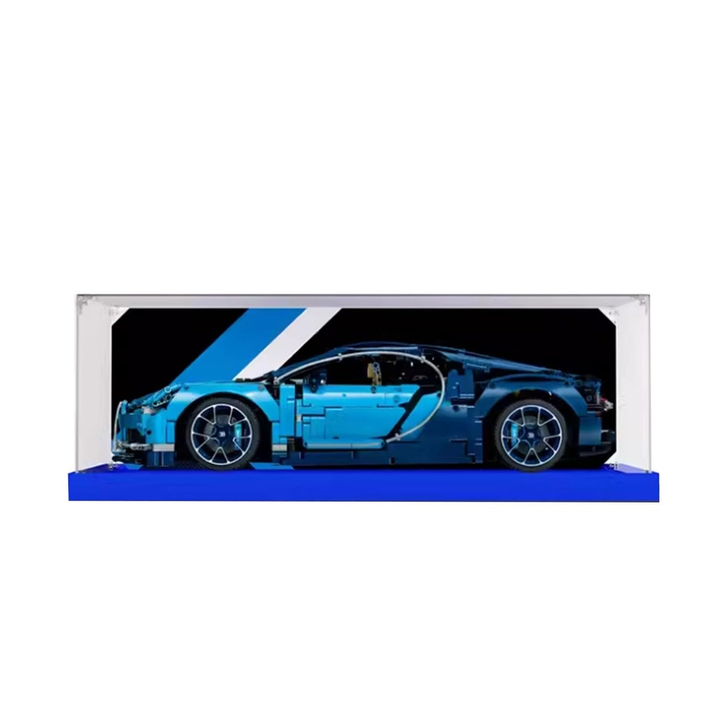 Acrylic Display Case for Lego 42083 Dustproof Box Storage Box Transparent Box Display Box Compatible with Lego 42083Only Case No Model Option 1