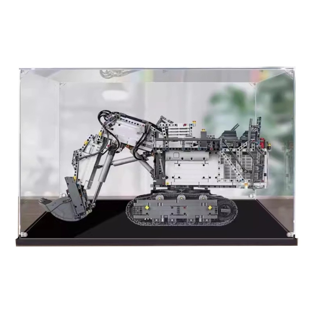 Acrylic Display case for Lego 42100 Excavators Model Transparent Display case selfAssembling dustproof Collectibles Display case295 x 137 x 157 inchesDisplay Box only 2mm
