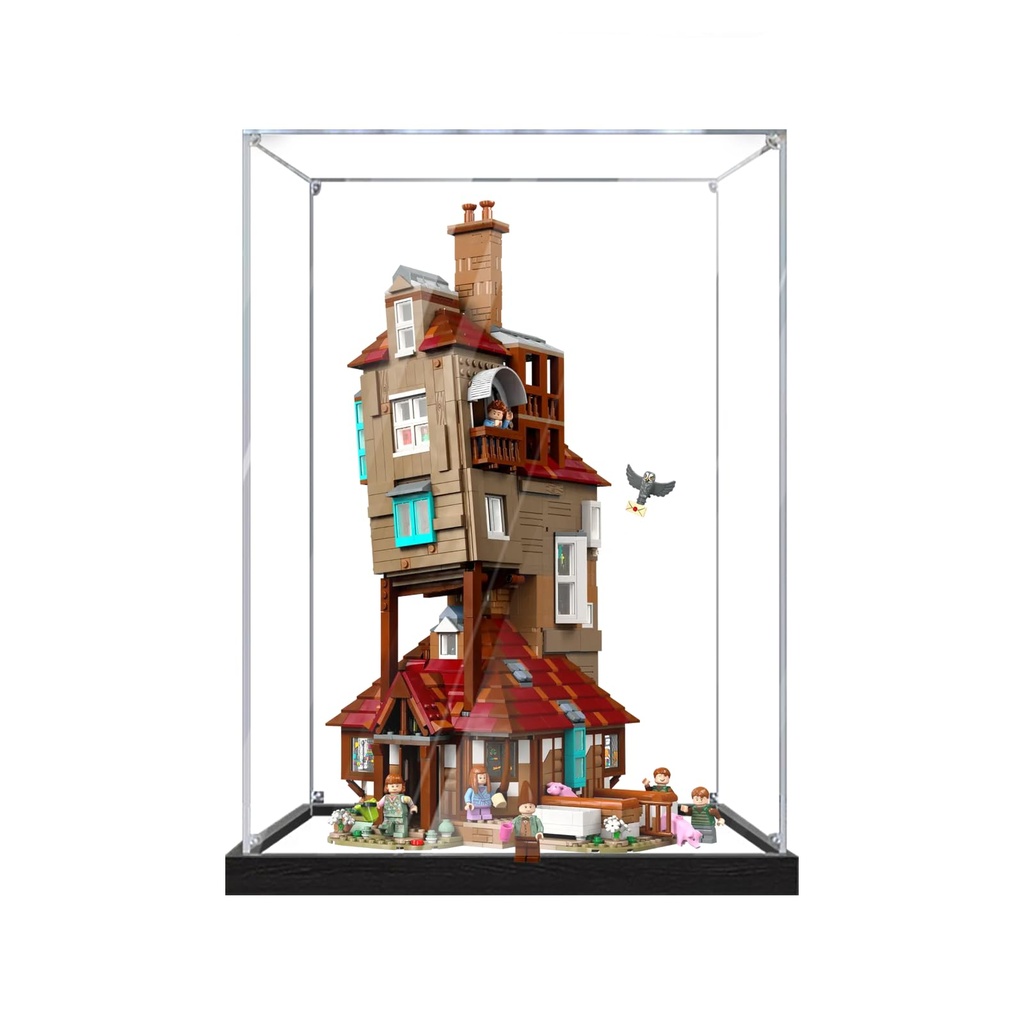 Acrylic Display Case for Lego 76437 Model for The Burrow Collectors Edition Model Sturdy Protection for Your Collectible Model Not Included mirror3mm