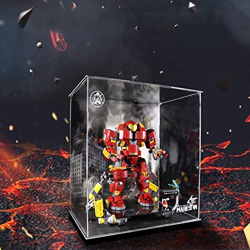 AZIZAT Acrylic Display Case Clear Show BoxDisplay Box for Lego 76105 Building Model Only Storage Box