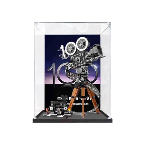 Acrylic Display Case for Lego 43230 Camera Model Robust Protection for Your Collectible Model Not Included Background