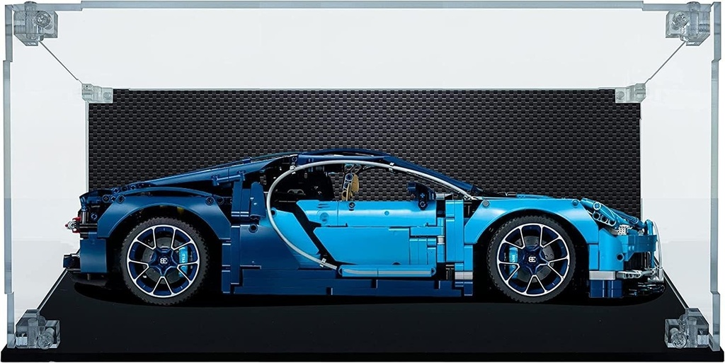 Acrylic Showcase Compatible with Lego 42083 Car Acrylic Display Box for Model Collection Not Include Lego Model 3mm