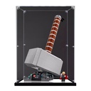 Acrylic Display case Compatible with Lego 76209 Thors Hammer Display Box kit dustproof UVResistant Transparent Display case Display case only kit not Included 3mm Mirror