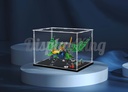Acrylic Display case for Lego Lloyds Legendary Dragon 71766 Lego Set is not Included No background