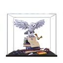 Acrylic Display Case for Lego 76391 Hedwig Model 3mm Dustproof Display Box Display Case Compatible with Lego 76391 Model Not Included Transparent Build 2MM