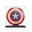 Acrylic Display Case for Lego Marvel Captain Americas Shield 76262ShowcaseProtect Decorate Model with Dustproof StorageGifts 3mm Transparent