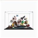Acrylic Transparent Display Case for Lego 10320 Castle Boats Model Dustproof Transparent Display Case Showcase 236 157 157 inches Display Case Only 3mm