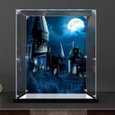 BoHeart Acrylic Display Case Box Compatible Lego 75969 Hogwarts Astronomy Tower Model Protection Dustproof Display Case Gift Model TransparenCompatible with Lego Only Display Case
