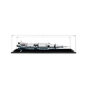 Acrylic Display Case for Lego 21309 NASA Apollo Saturn V Dustproof Transparent Clear Protective Case Compatible with Lego 21309 The model NOT included 2mm
