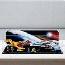 Acrylic Collectibles Display Box for Lego 75364 Starfighter Display Box Block Model Transparent Dustproof Storage Box Display Box Only