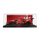 AZIZAT Acrylic Display Case Clear Show BoxDisplay Box for Lego 488 GTE 42125 Building Model Only Storage Box background