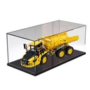 Acrylic Display case for Lego 42114 Trailers Model Dustproof Transparent Collections Display Case Display Box only Black Base