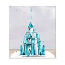 Acrylic Display case Compatible with Lego 43197 Ice Castle Display Box kitdustproof UVResistant Transparent Display case Display case only kit not Included 2mm