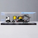 Acrylic Display Case for Lego 42175 Trucks and excavators Model Dustproof Transparent Collections Display Case Display Box only High Stand