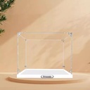 AZIZAT Acrylic Display Case It Is Compatible with Lego 42604 Heartlake Mall Building Kit Model Collectibles Dustproof Clear Display Box only Storage Box Transparent