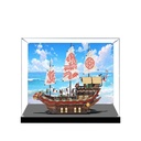 Display Case for Lego 70618 The NINJAGO Movie Destinys Bounty Dustproof UVProtected Custom Fit Showcase Gifts for Lego Lovers Theme A604620cm