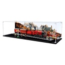 Acrylic 3mm Display Box for Lego 76423 Train and Station Model Transparent Dustproof Display Box Storage Box Compatible with Lego 76423 Model Model Not Included Style A