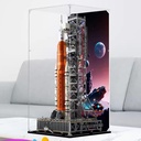 Acrylic Collectibles Display Box for Lego 10341 Space Launch System Display Box Block Model Transparent Dustproof Storage Box Display Box Only
