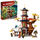 LEGO NINJAGO Temple of The Dragon Energy Cores 71795 Building Toy with a NINJAGO Temple and 6 Minifigures Including Cole Kai and NYA Gift for Kids Ages 8 Who Love Buildable Ninja Playsets
