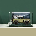 AZIZAT Acrylic Display Case Clear Show BoxDisplay Box for Lego 42110 Land Rover Building Block Model Only Storage Box3mm Painting