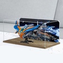 Acrylic 3mm Display Box for Lego 76286 Model Transparent Dustproof Display Box Storage Box Compatible with Lego 76286 Model Model Not Included