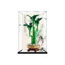Acrylic Display Case for Lego 10344 Lucky Bamboo Model without Brick Model MirrorBackground