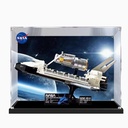 Acrylic Display case Compatible with Lego 10283 NASA Space Shuttle Discovery Display Box kitdustproof UVResistant Transparent Display case Display case only Painted Background