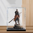Acrylic Display case for Lego Black Myth Goku Figure Model Dustproof Transparent Collections Display Case Display Box only Raise The Regular