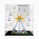 Acrylic Display case Compatible with Lego 10247 Ferris Wheel Display Box kitdustproof UVResistant Transparent Display case Display case only kit not Included 2mm